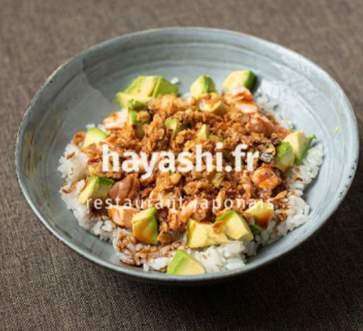 Image de Chirashi saumon grillé
